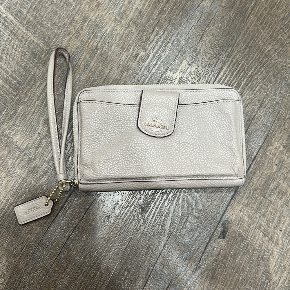Coach wristlet